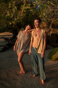 Sleeveless Hood - Hemp-Cotton - One Size